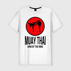 Футболка slim-fit Muay thai fighters, цвет: белый