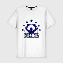 Мужская slim-футболка Boxing Star