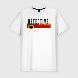 Мужская slim-футболка Detective Batman