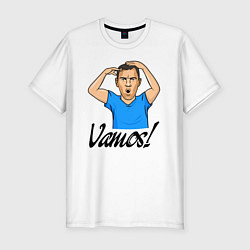 Мужская slim-футболка Дзюба Vamos FCZP