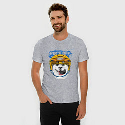 Футболка slim-fit Hockey Dog, цвет: меланж — фото 2