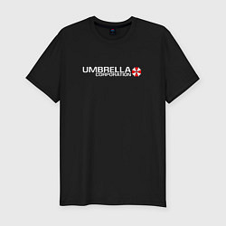 Футболка slim-fit UMBRELLA CORP, цвет: черный