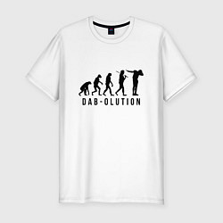 Мужская slim-футболка Dab - olution