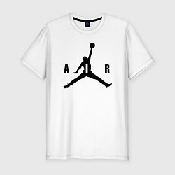 Футболка slim-fit MICHAEL JORDAN, цвет: белый