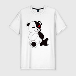 Футболка slim-fit Monokuma, цвет: белый