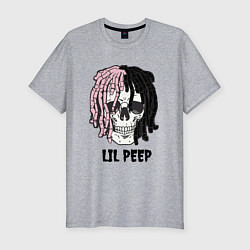 Футболка slim-fit Lil Peep, цвет: меланж