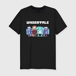 Футболка slim-fit UNDERTALE, цвет: черный