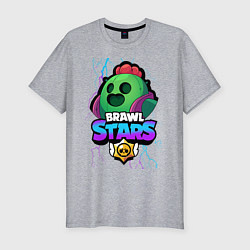 Мужская slim-футболка Brawl Stars