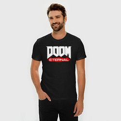 Футболка slim-fit DOOM, цвет: черный — фото 2