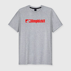 Футболка slim-fit LIMP BIZKIT, цвет: меланж