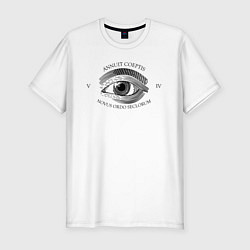 Футболка slim-fit Novus Ordo Seclorum, цвет: белый