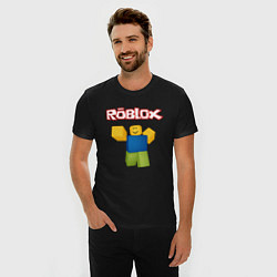 Футболка slim-fit ROBLOX, цвет: черный — фото 2