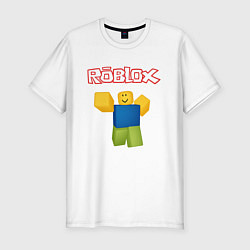 Футболка slim-fit ROBLOX, цвет: белый