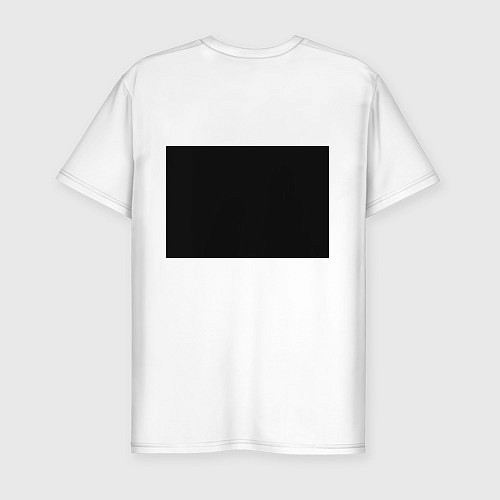 Мужская slim-футболка Iron Mike / Белый – фото 2