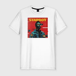Мужская slim-футболка STARBOY