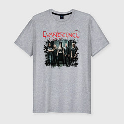 Футболка slim-fit Evanescence, цвет: меланж