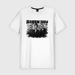 Футболка slim-fit GreenDay, цвет: белый