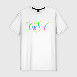 Футболка slim-fit Pink Floyd, цвет: белый