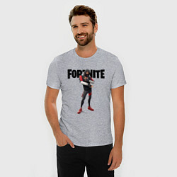 Футболка slim-fit FORTNITE IKONIK, цвет: меланж — фото 2