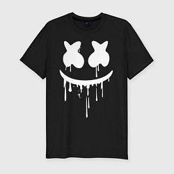 Футболка slim-fit Marshmello, цвет: черный