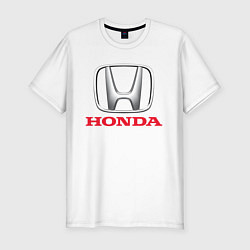 Мужская slim-футболка HONDA