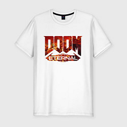 Футболка slim-fit DOOM Eternal, цвет: белый