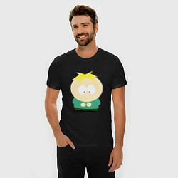 Футболка slim-fit South Park Баттерс, цвет: черный — фото 2