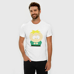 Футболка slim-fit South Park Баттерс, цвет: белый — фото 2