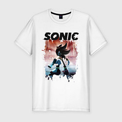 Футболка slim-fit SONIC, цвет: белый