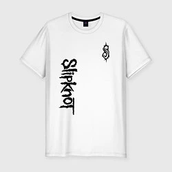 Футболка slim-fit SLIPKNOT, цвет: белый