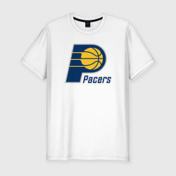 Футболка slim-fit Indiana Pacers 2, цвет: белый