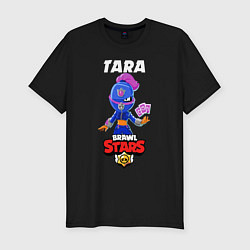 Мужская slim-футболка BRAWL STARS TARA