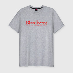 Мужская slim-футболка Bloodborne