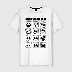 Футболка slim-fit FORTNITE x MARSHMELLO, цвет: белый