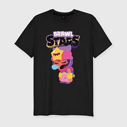 Мужская slim-футболка Sandy Brawl Stars