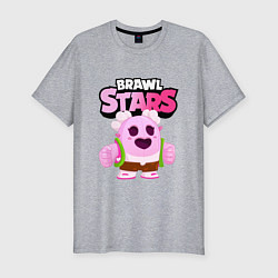 Мужская slim-футболка Sakura Spike Brawl Stars