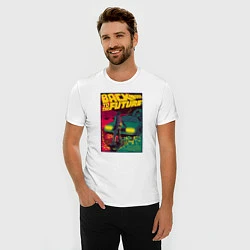 Футболка slim-fit Back to the Future, цвет: белый — фото 2