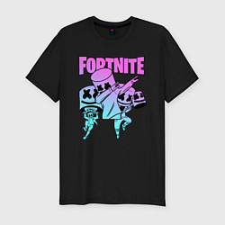 Футболка slim-fit FORTNITE x MARSHMELLO, цвет: черный