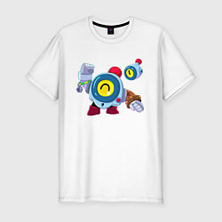 Футболка slim-fit BRAWL STARS NANI, цвет: белый