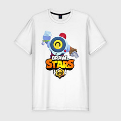 Футболка slim-fit BRAWL STARS NANI, цвет: белый