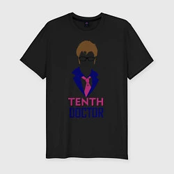 Футболка slim-fit Tenth Doctor, цвет: черный