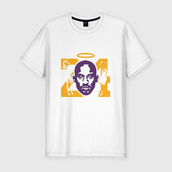 Мужская slim-футболка Kobe Bryant