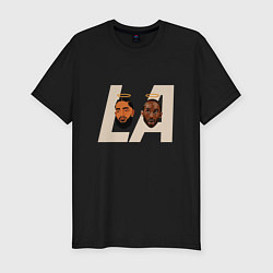 Мужская slim-футболка Nipsey & Kobe