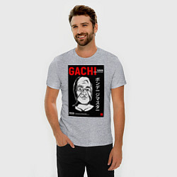 Футболка slim-fit Gachimuchi Van Darkholm, цвет: меланж — фото 2