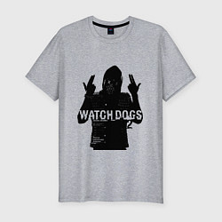 Футболка slim-fit Watch dogs 2 Z, цвет: меланж