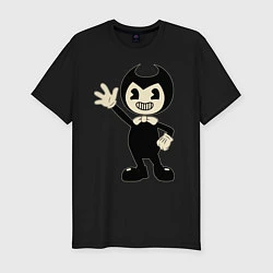 Футболка slim-fit Bendy And The Ink Machine, цвет: черный