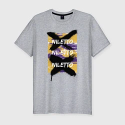 Мужская slim-футболка Niletto