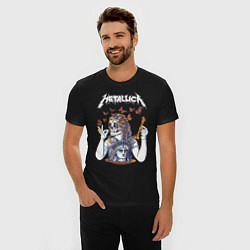 Футболка slim-fit Metallica, цвет: черный — фото 2