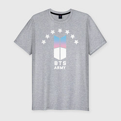 Мужская slim-футболка BTS