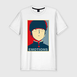 Мужская slim-футболка Mob Emotions Z